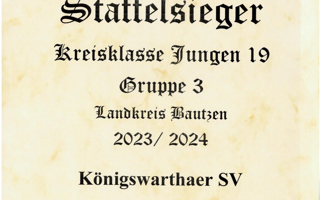 Ausgezeichnete Jugend!