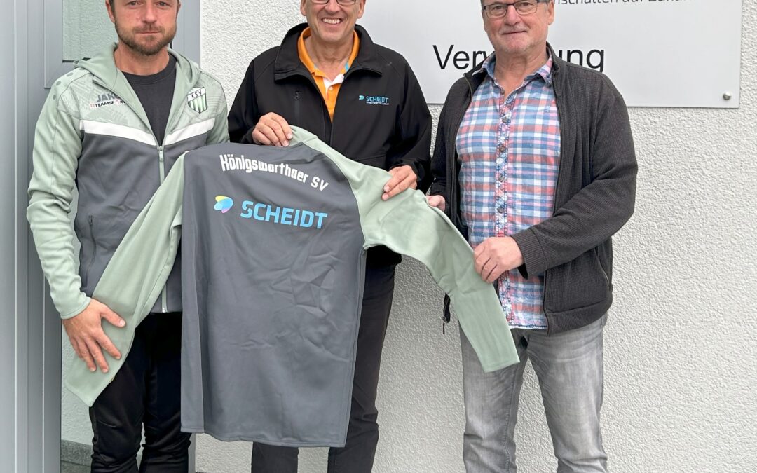 Unsere Alten Herren in neuem Look – Ein Dankeschön an die Firma Scheidt
