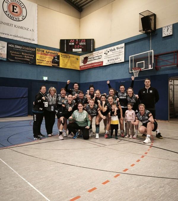 Auswärtssieg der Handballdamen in Kamenz